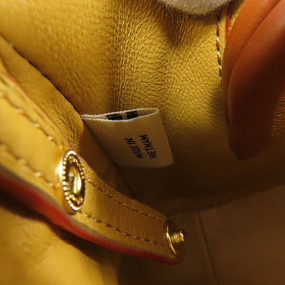 Coach 20215 Dinky Flower Motif Leather Shoulder Bag