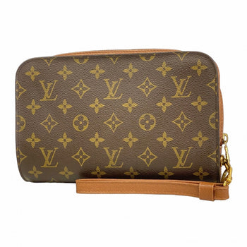 Louis Vuitton Monogram Orsay Clutch Bag M51790 Brown