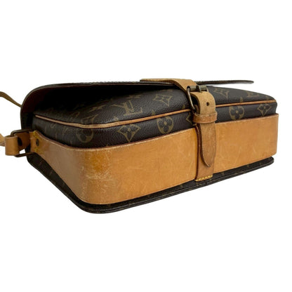 Louis Vuitton Culteciel Gm Monogram Leather Shoulder Bag