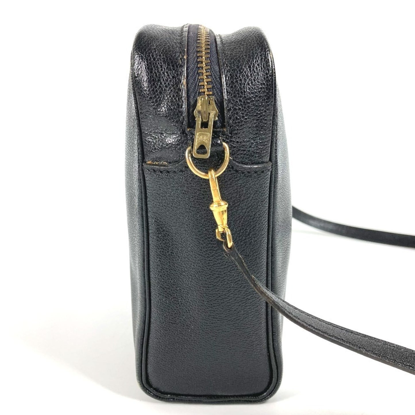 Hermes Jockey Horse Cheval Pochette Shoulder Bag In Black Leather