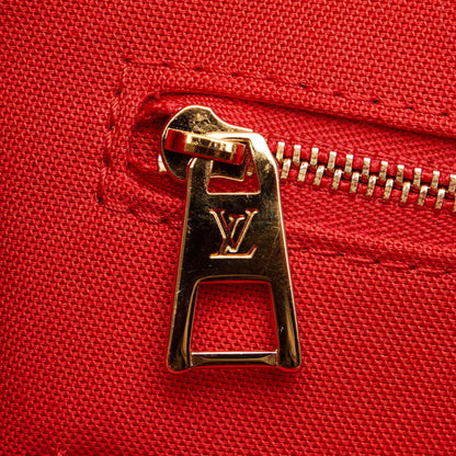 Louis Vuitton Monogram Giant Reverse On The Go Gm Handbag Shoulder Bag M45320 Brown Pvc Leather