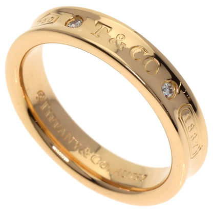 Tiffany & Co. 1837 Narrow Two-Piece Diamond Ring In 18K Pink Gold