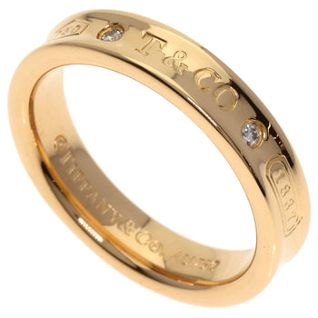 Tiffany & Co. 1837 Narrow Two-Piece Diamond Ring In 18K Pink Gold