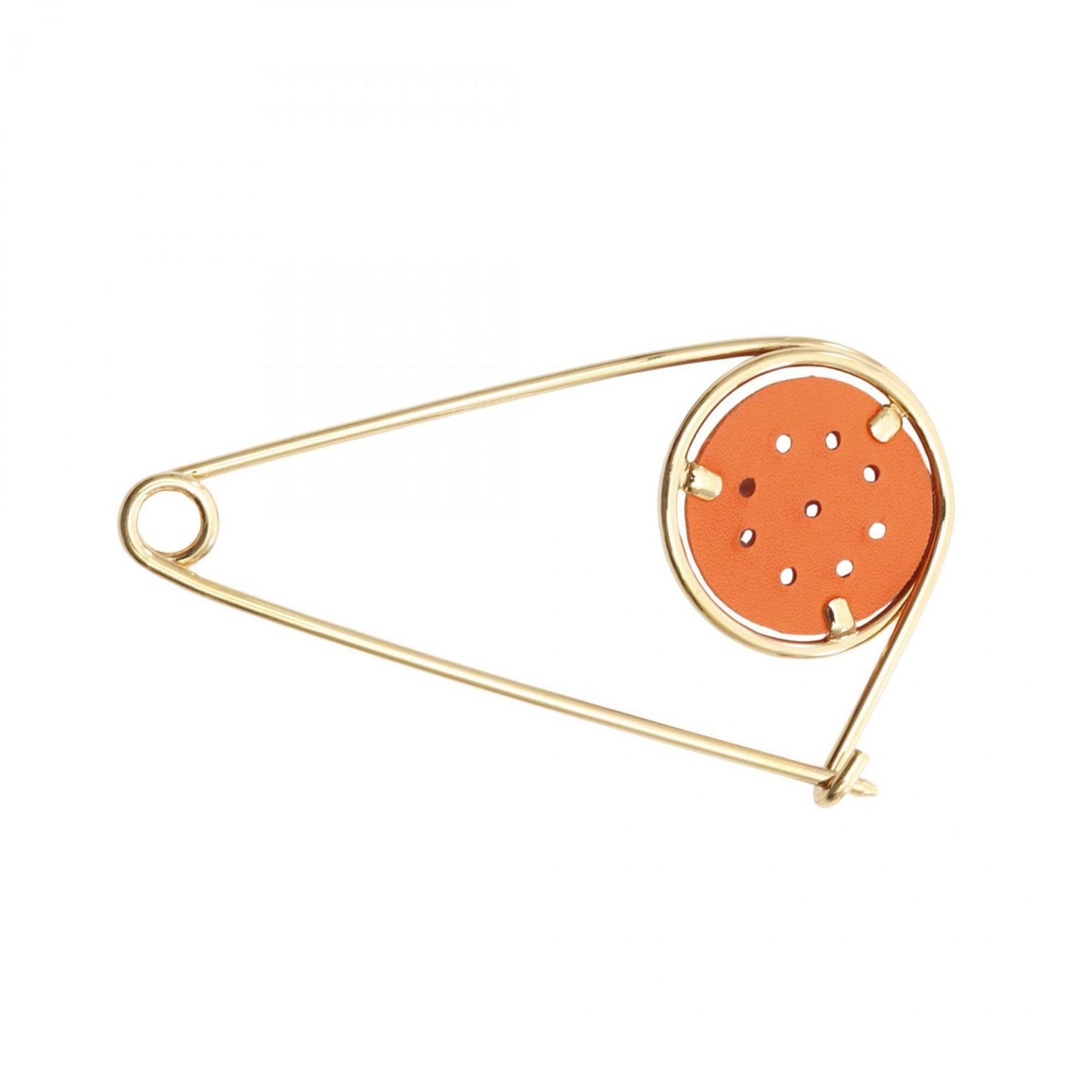 Loewe Mechano Pin Brooch Gp (Gold Plated)