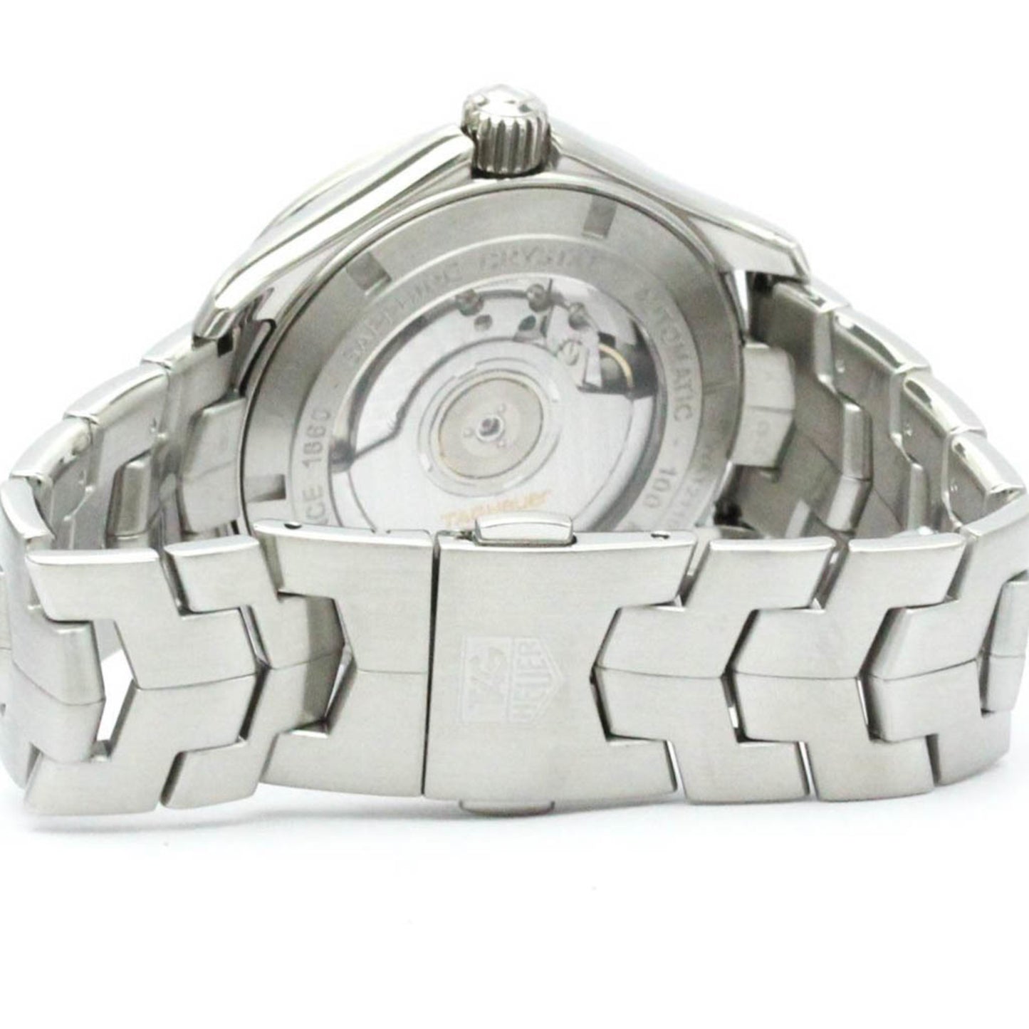 Polished Tag Heuer Link Calibre 6 Steel Automatic