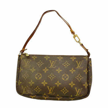 Louis Vuitton Monogram Pochette Accessoires M51980 Brown