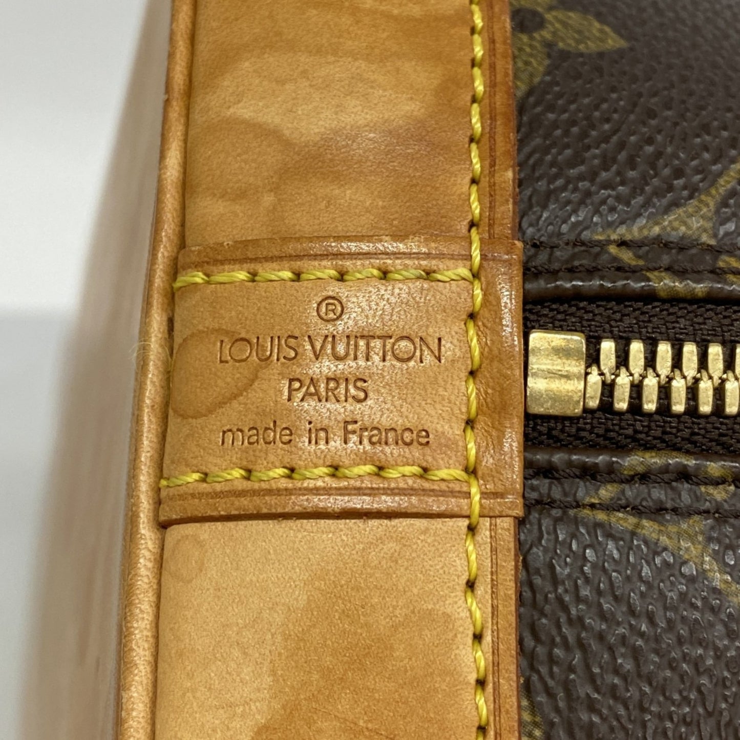 Louis Vuitton Monogram Alma Handbag M51130 Brown
