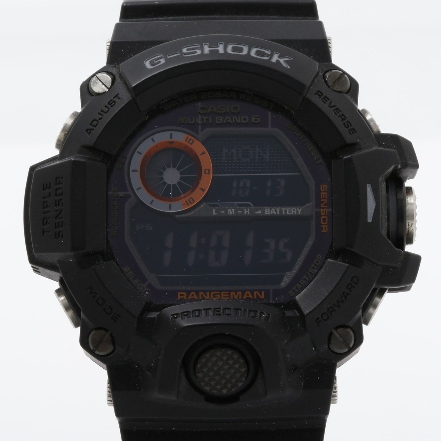 Casio Gshock Master Of G Land Rangeman Gw9400Bj1Jf Black Resin