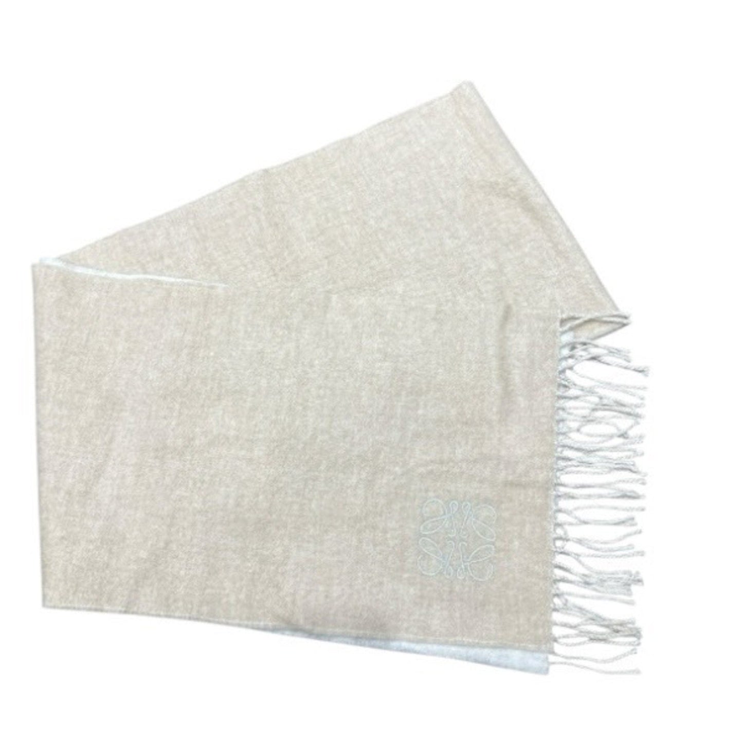 Loewe Wool Cashmere Anagram Scarf/Stole
