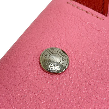 Hermes Paddock Chevre Misor Coin Case Pink