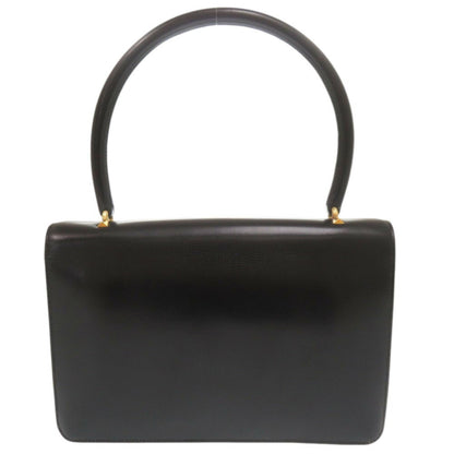 Hermes Leather Black Handbag 1126Hermes