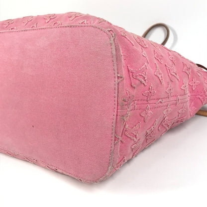 Louis Vuitton M40834 Monogram Stone Neverfull Mm Tote Bag Shoulder Leather Canvas