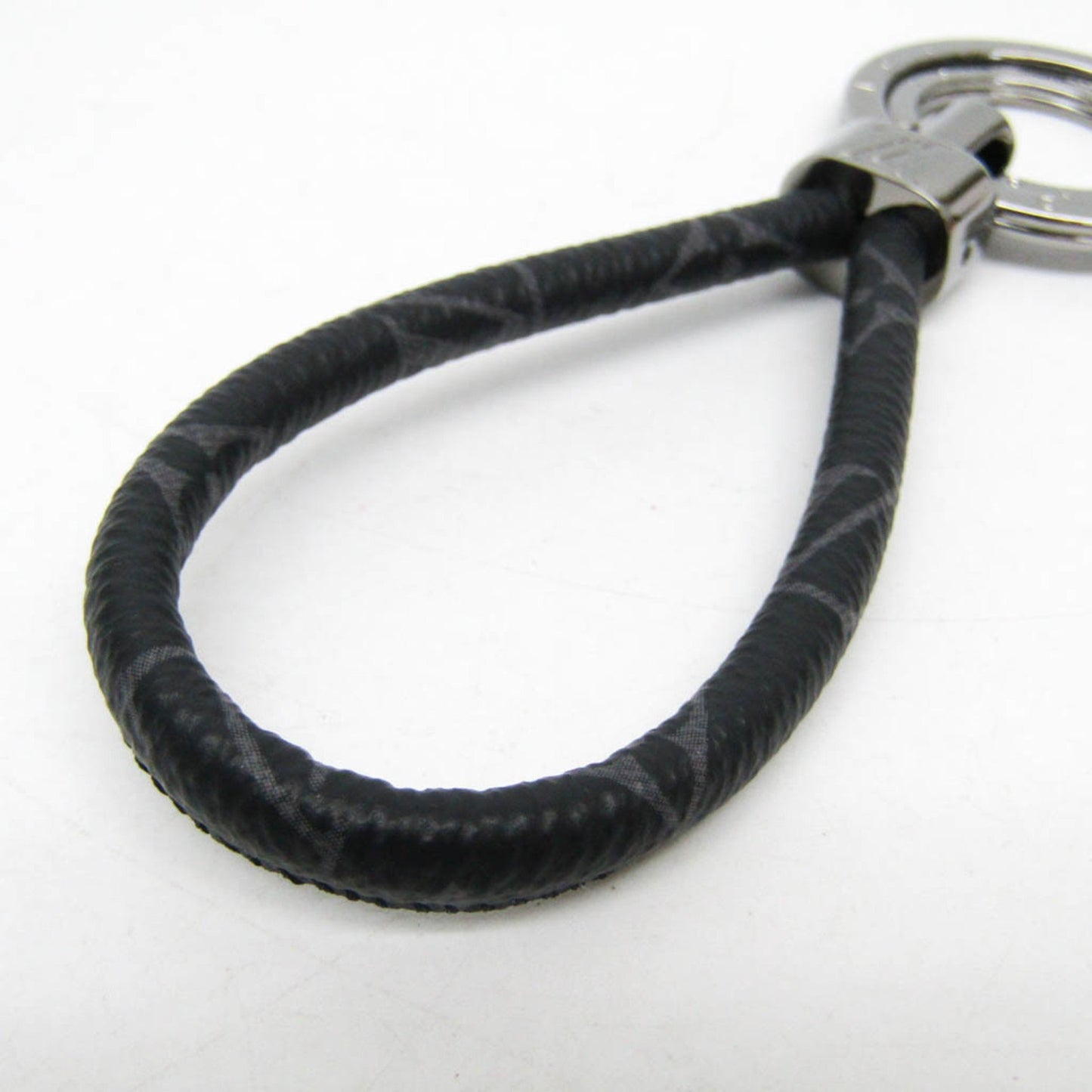 Louis Vuitton Monogram Eclipse Lv Harlow Key Ring M68853 Keyring