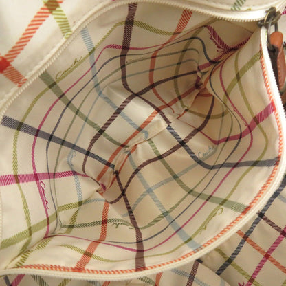 Coach One-Shoulder Leather Brown Shoulder Bag 0681 Coach