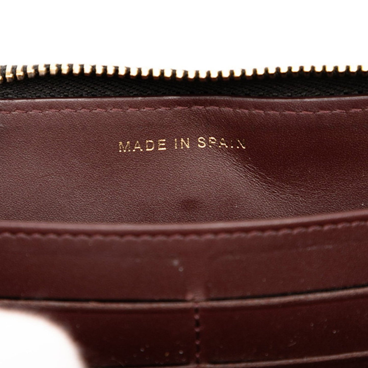 Chanel Matelasse Coco Mark Round Zip Long Wallet In Black Caviar Leather