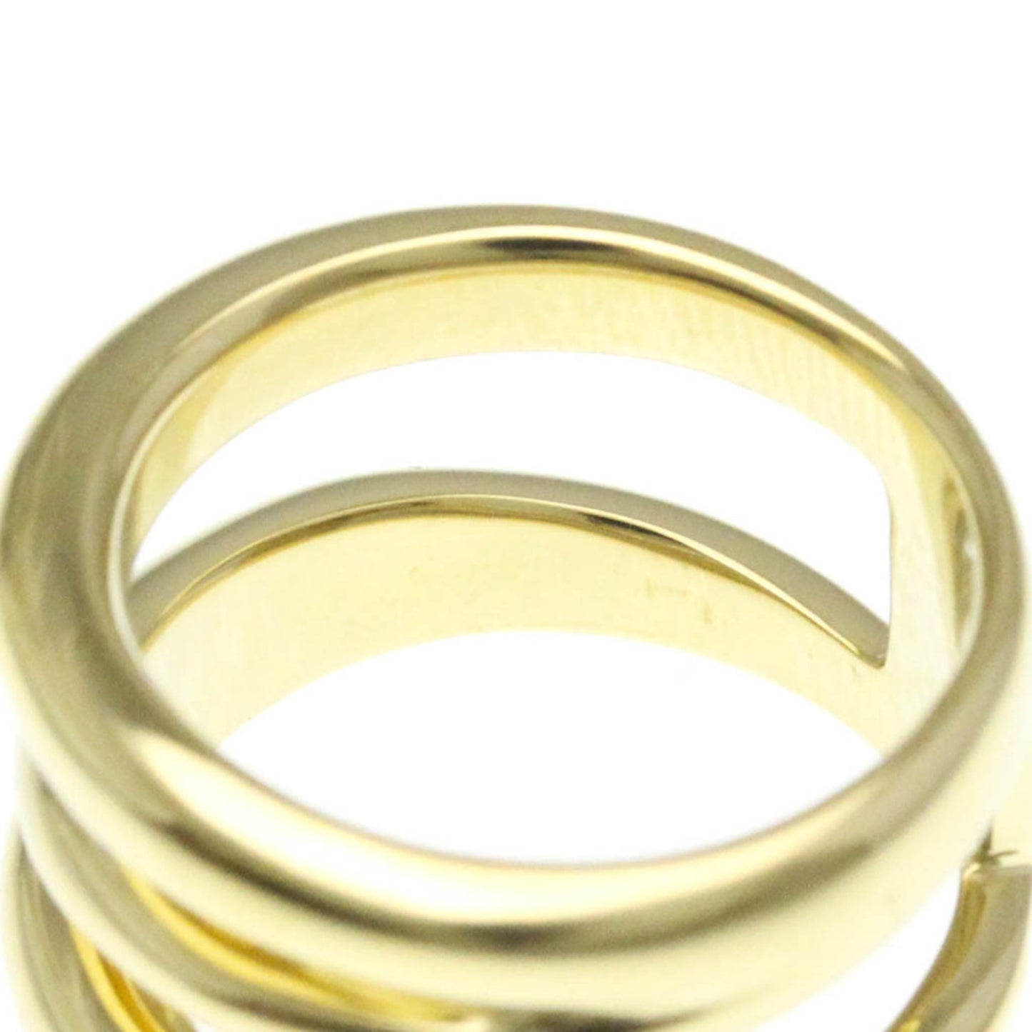 Tiffany Diagonal Ring Yellow Gold (18K) Fashion No Stone Band Ring Gold