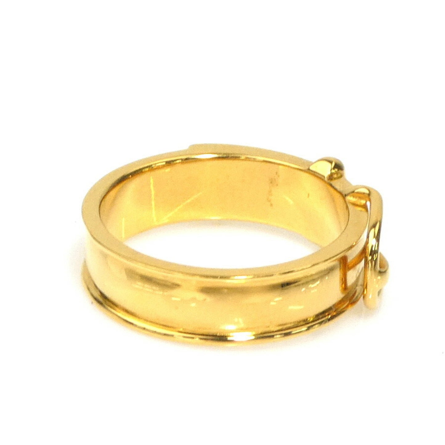 Hermes Herms Scarf Ring With Belt Motif