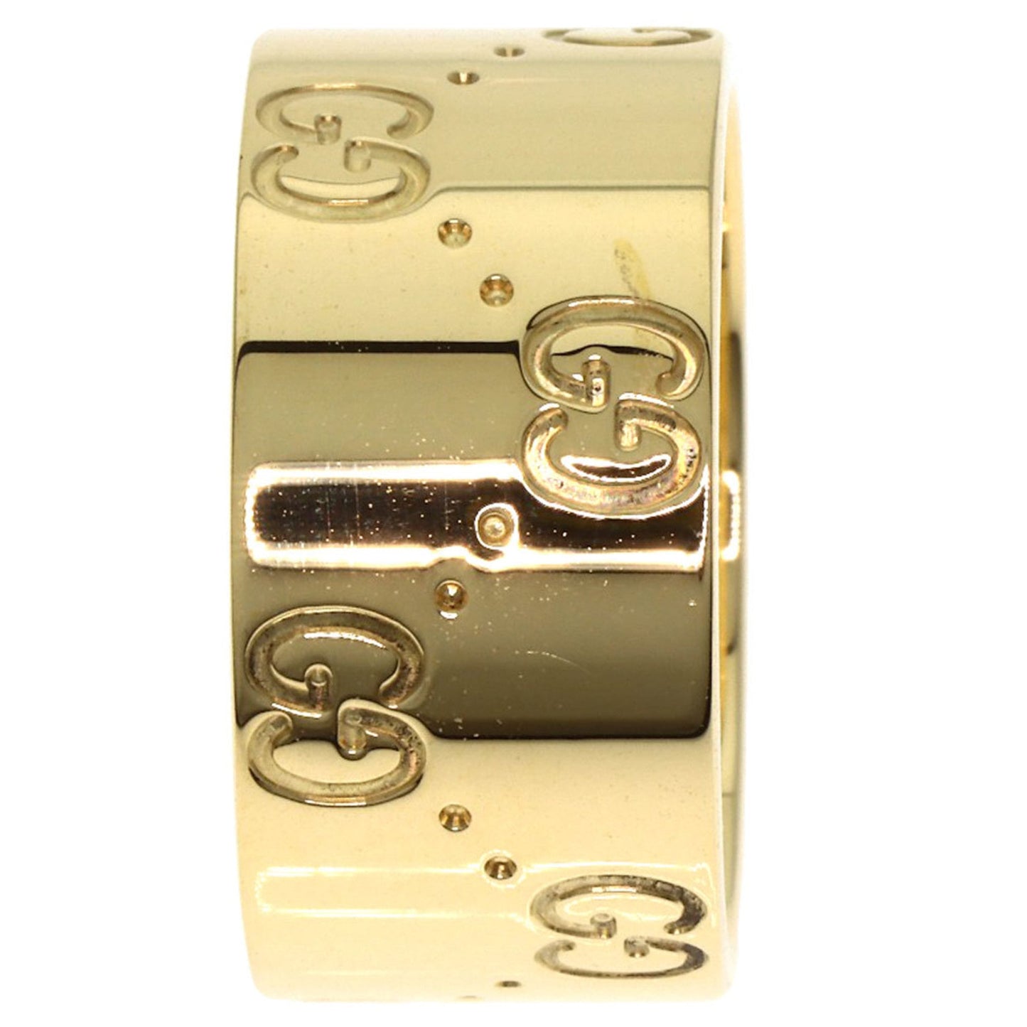 Gucci Icon Wide #10 Ring In 18K Yellow Gold