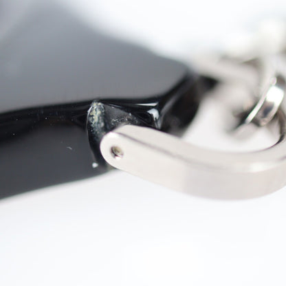Louis Vuitton Louis Vuitton Portecle Epi Z Keychain M63832 Plastic Metal Black Key Ring Charm