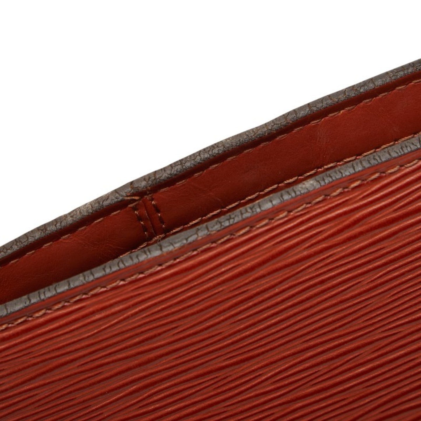 Louis Vuitton Epi Lussac Shoulder Bag M52283 Kenya Brown Leather