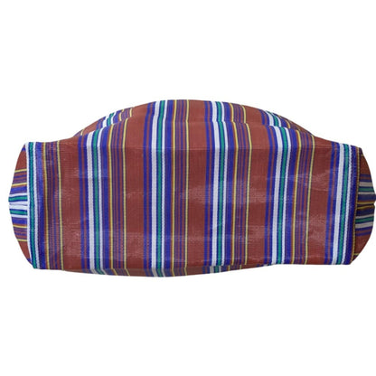 Marni Flower Market Striped Tote Bag Handbag Multicolor