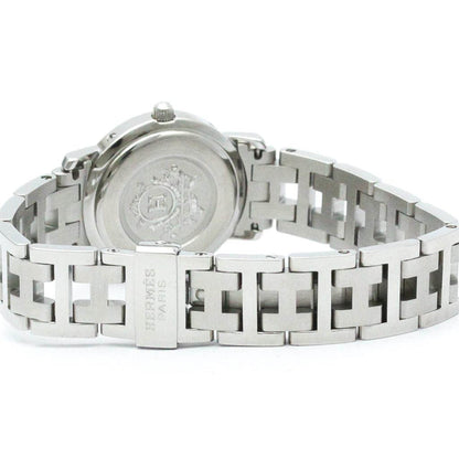 Hermes Clipper Quartz Stainless Steel