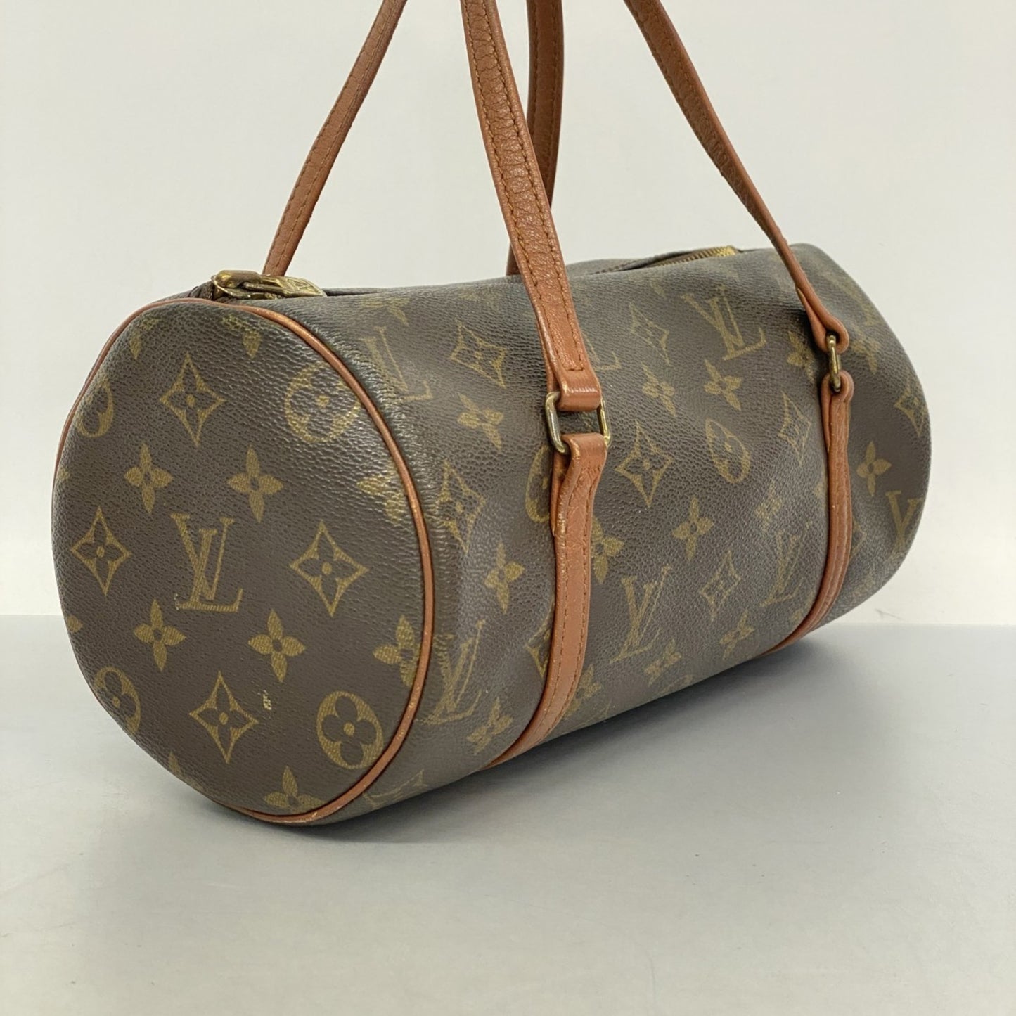 Louis Vuitton Monogram Papillon 26 Handbag M51386 Brown