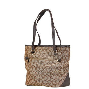 Coach Signature Handbag Tote Bag F58282 Brown Canvas