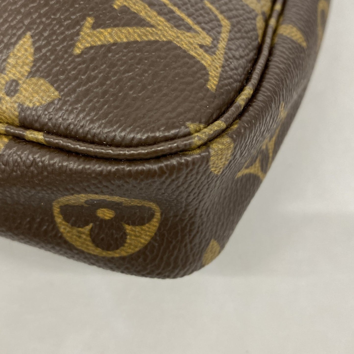 Louis Vuitton Monogram Pochette Accessoires M51980 Brown