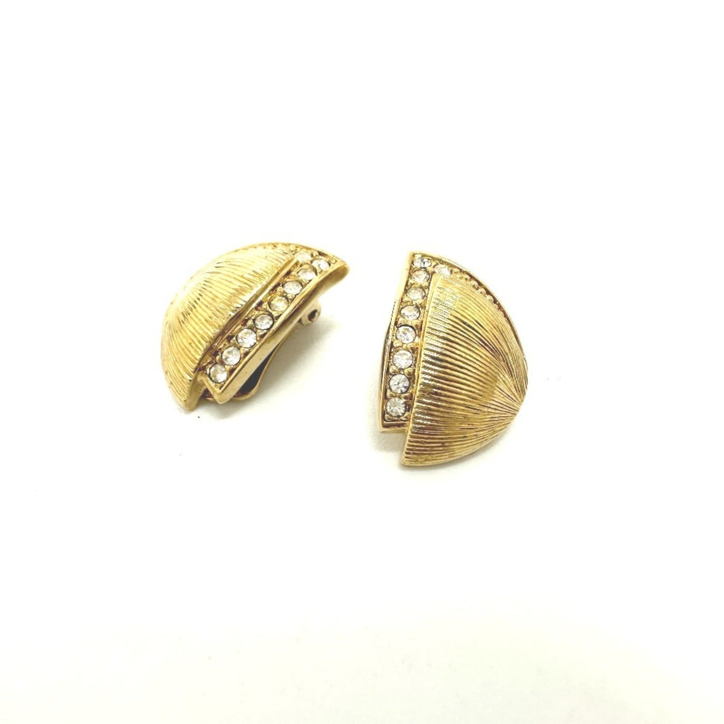 Christian Dior Dior Rhinestone Earrings Gp