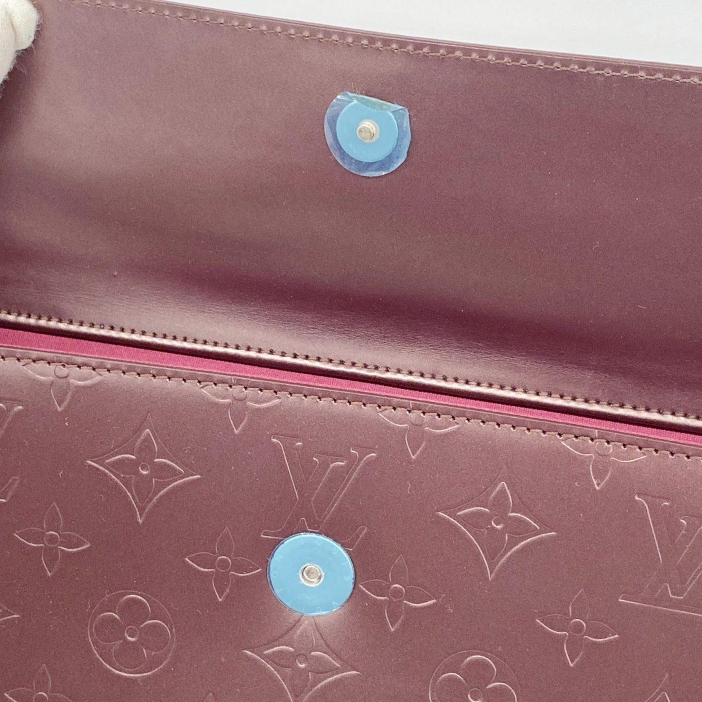 Louis Vuitton Monogram Matte Alston Shoulder Bag M55126 Violet