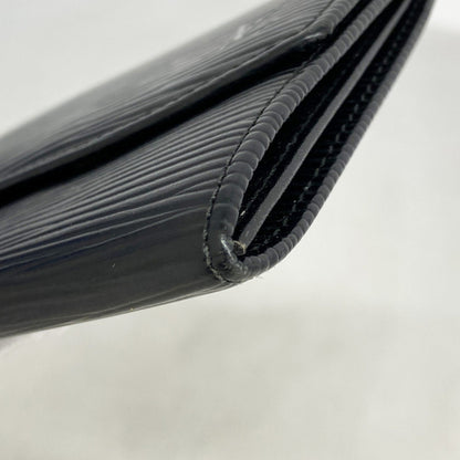 Louis Vuitton Epi Wallet/Coin Case Porte Carte Sample M63512 Noir