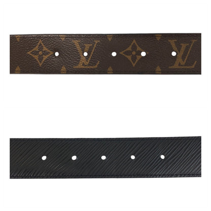 Louis Vuitton Louis Vuitton Monogram Epi Santur Lv Circle 80Cm 32 Inch Brown Black Leather M9935