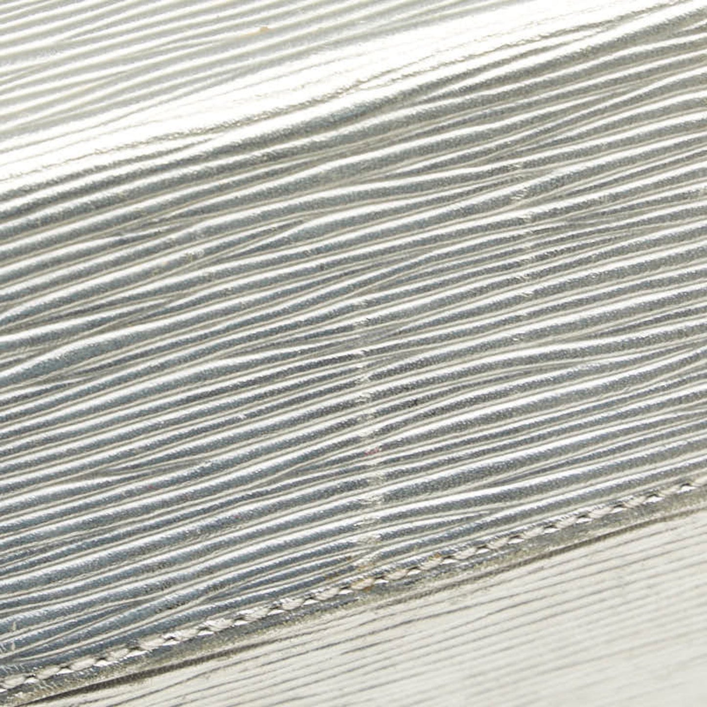 Louis Vuitton Epi Galaxia Handbag M92183 Silver Leather