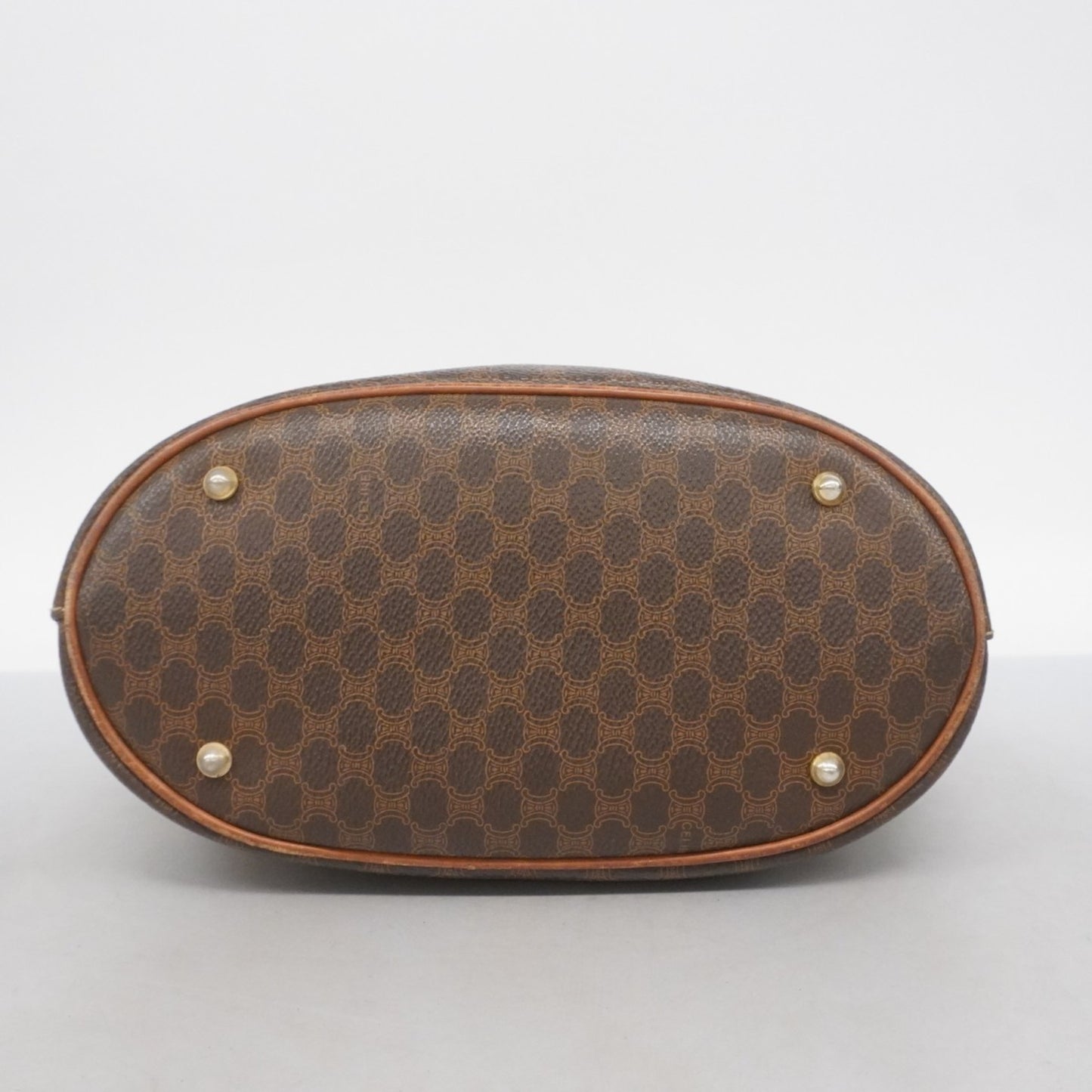 Celine Tote Bag Macadam Brown