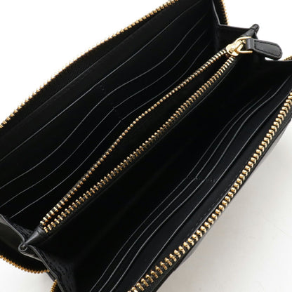 Anya Hindmarch Chubby Round Long Wallet In Leather