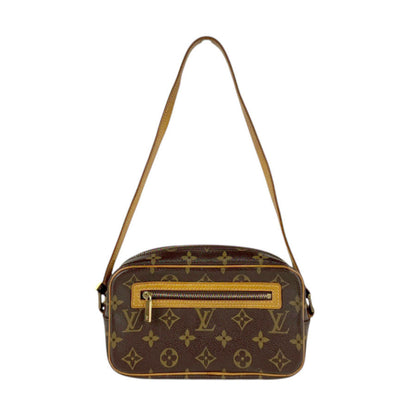 Louis Vuitton Louis Vuitton Shoulder Bag Monogram Pochette Cite Canvas Brown