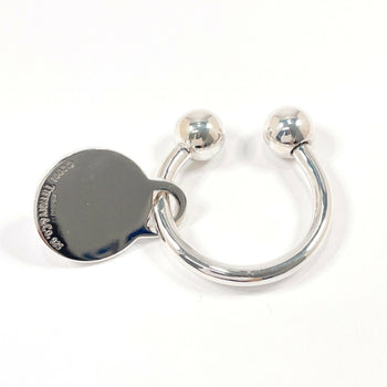 Tiffany & Co. Tiffany Round Tag Keychain