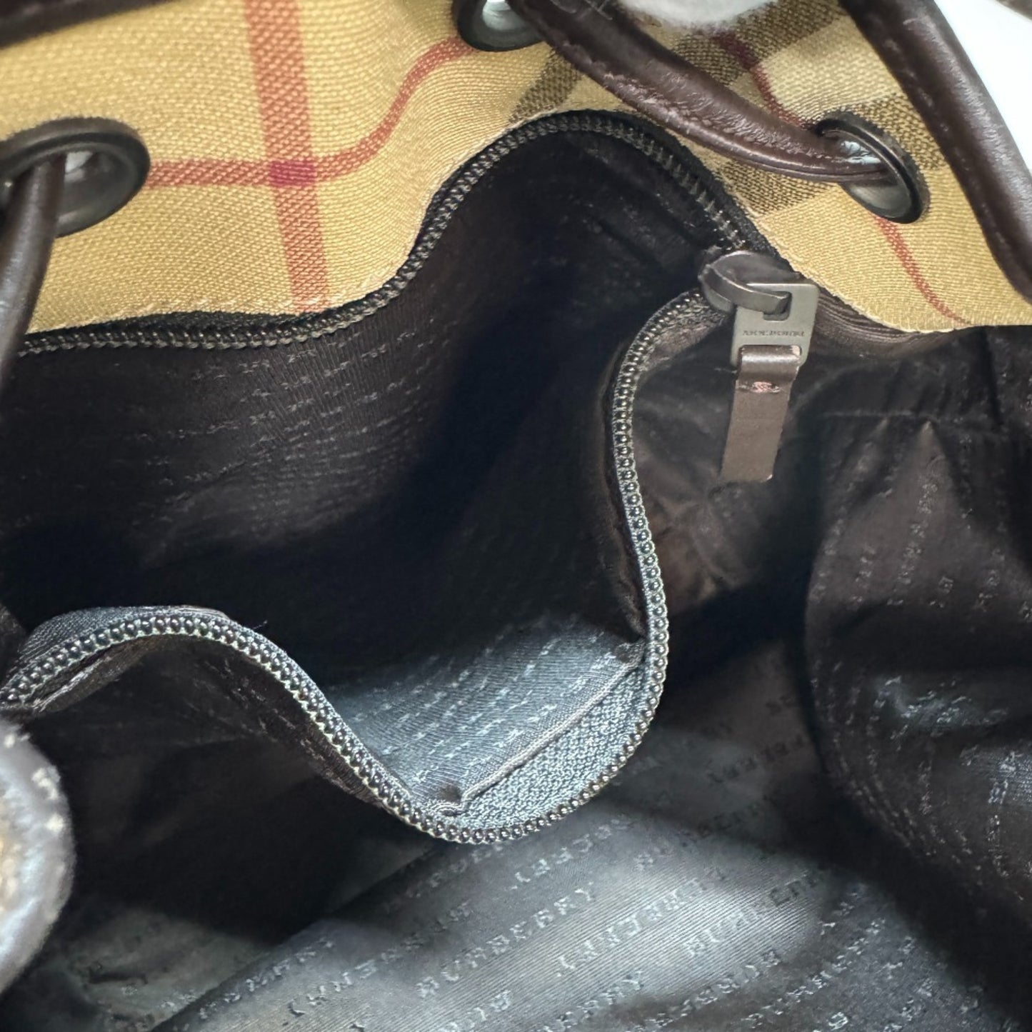 Burberry Nova Check Handbag Beige