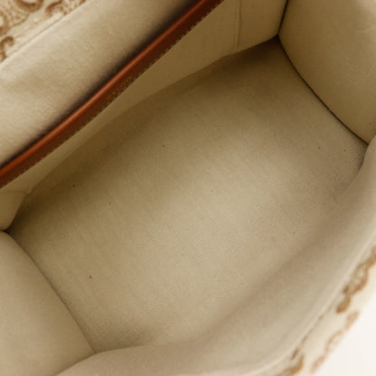 Celine Triomphe Small Hippo Thais Handbag Shoulder 19916 2Ez6 01Bc Canvas Beige 2Way A5