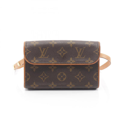 Louis Vuitton Florentine Pochette Monogram Waist Bag/Body Bag In Coated Canvas And Leather