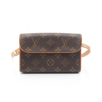 Louis Vuitton Florentine Pochette Monogram Waist Bag/Body Bag In Coated Canvas And Leather