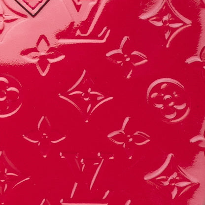 Louis Vuitton Monogram Vernis Alma Pm Handbag M91693 Rouge Grenadine Red Patent Leather