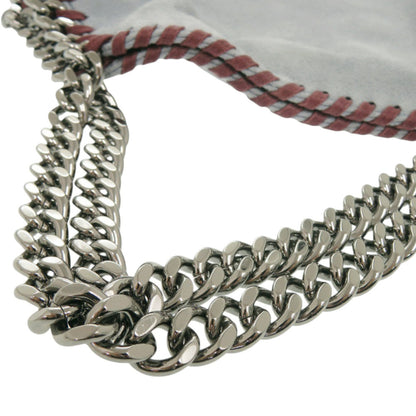 Stella Mccartney 2-Way Falabella Polyester Light Blue Chain Shoulder Bag 0241