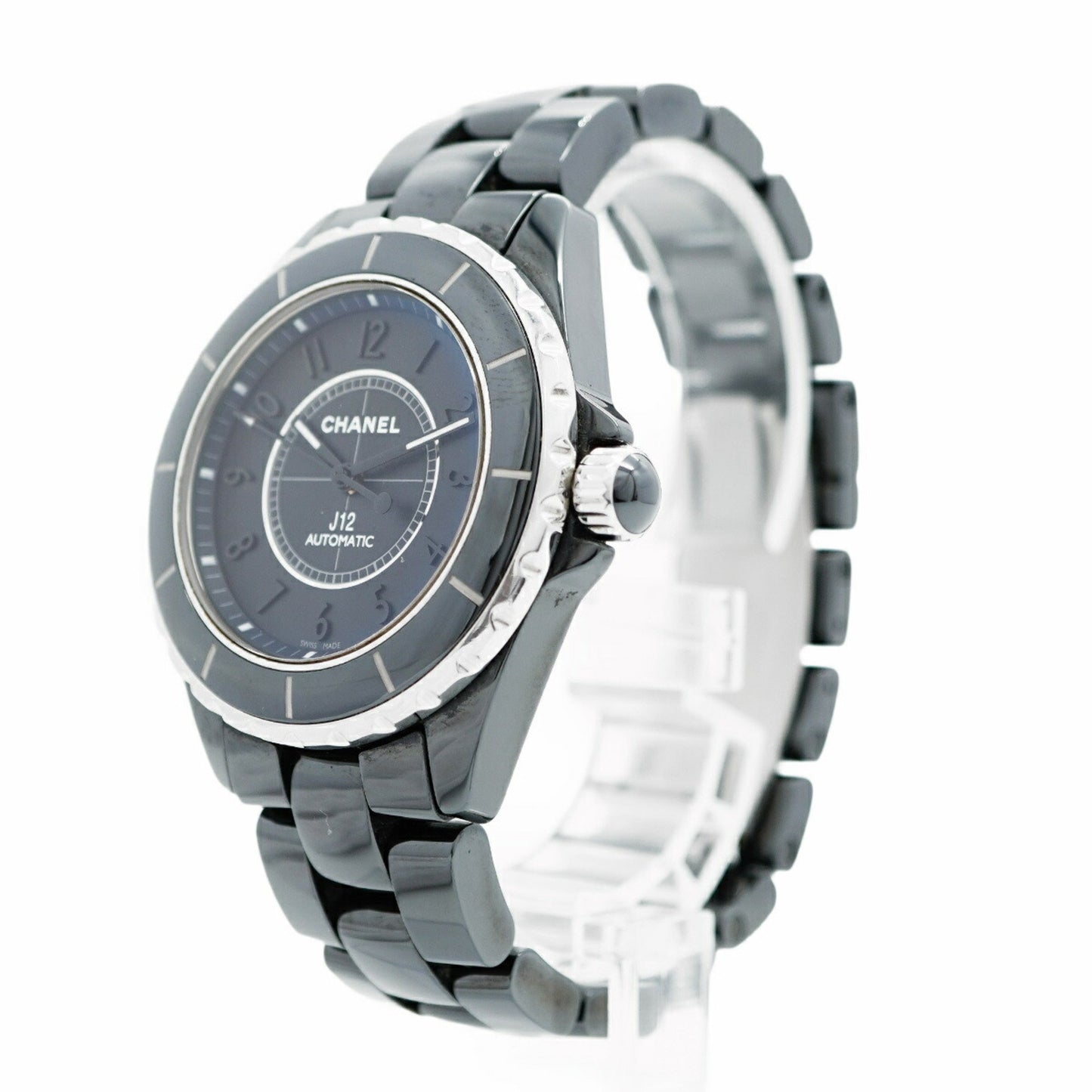Chanel J12 H3829 Black Dial