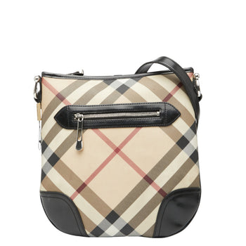 Burberry Nova Check Crossbody Shoulder Bag In Beige