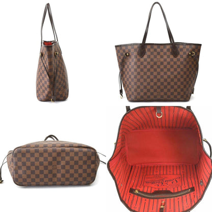 Louis Vuitton Louis Vuitton Tote Bag Damier Neverfull Mm Canvas Brown Gold