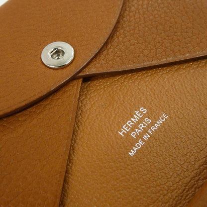 Hermes Herms Calvi Duo 084692Ck Wallet/Coin Case