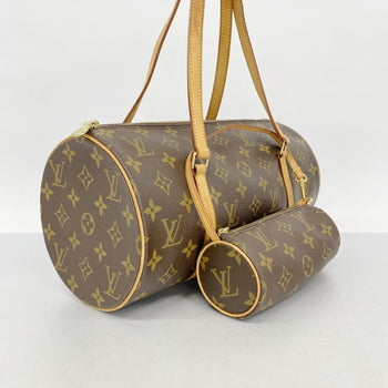 Louis Vuitton Monogram Papillon 30 Handbag M51385 Brown