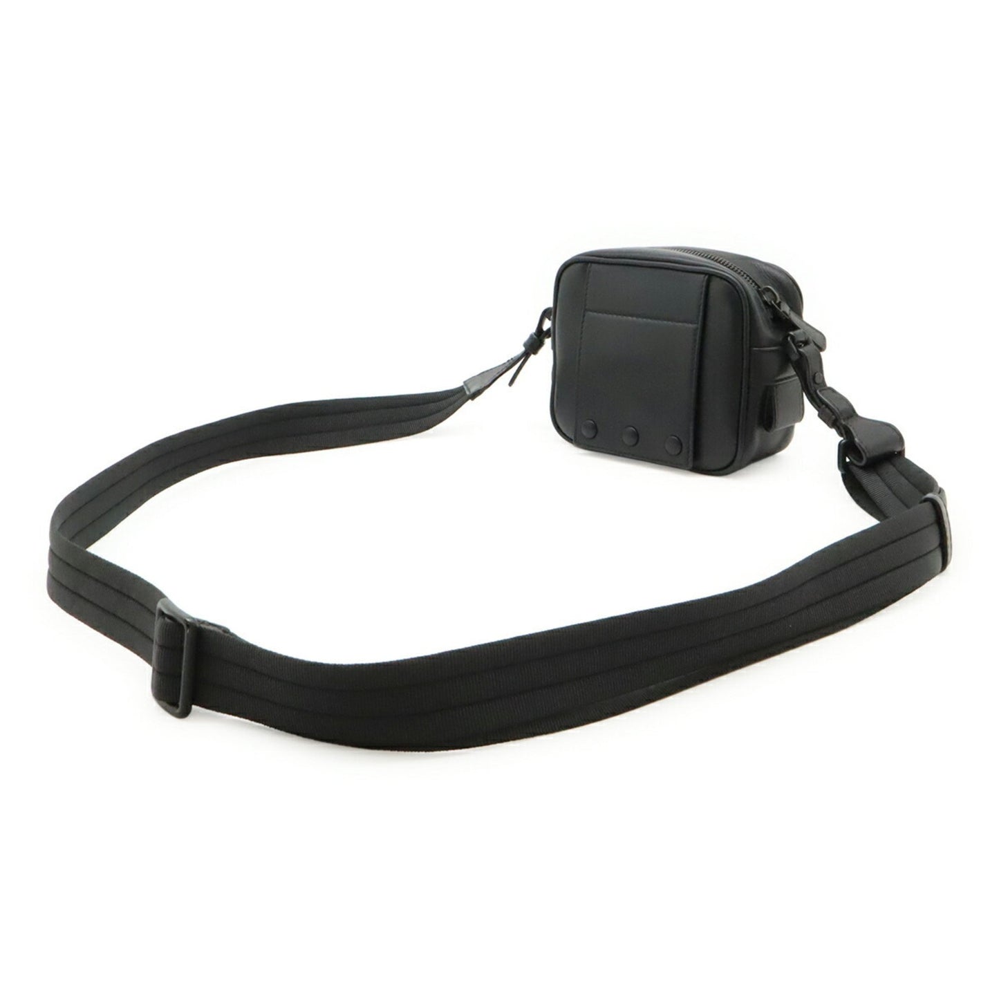 Bottega Veneta Leggero Shoulder Bag/Pochette In Black Leather